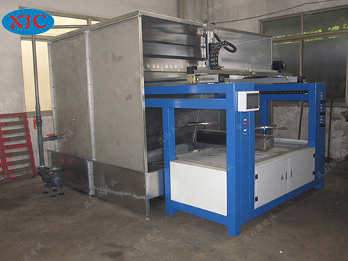 電動無極布防火卷簾門