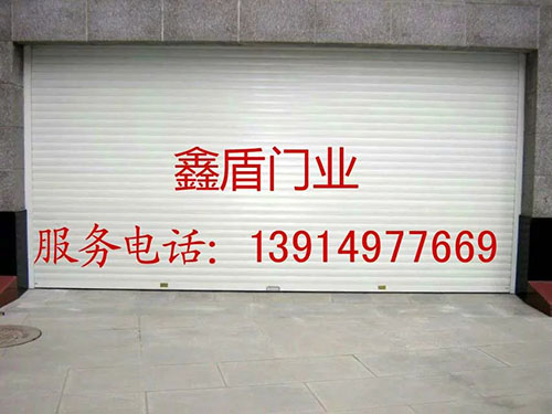 電動型材快速卷簾門